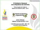 Ministerio de Agricultura invita a la rendición de cuentas de su gestión