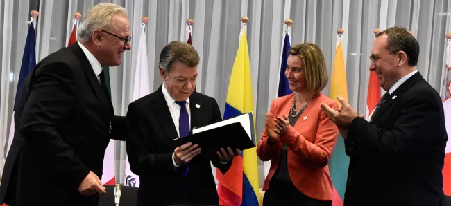 Colombia y UE formalizan creación de fondo para financiar desarrollo rural en el posconflicto - 13 de diciembre de 2016