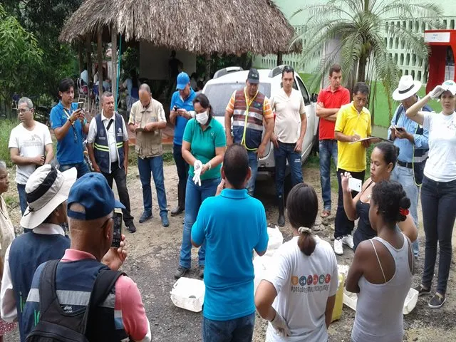 El ICA en asocio con entidades ambientales realizó brigada de capacitación, en control y erradicación del caracol gigante africano en Santa Marta - 02 de noviembre de 2017
