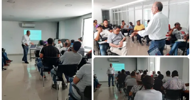 Acuicultores del Atlántico resuelven sus inquietudes sobre la emergencia sanitaria por bacteria que afecta cultivos de tilapia