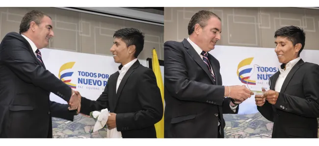 MinAgricultura felicitó por su titánico triunfo en la Vuelta a España a Nairo Quintana, Embajador del agro colombiano - 11 de septiembre de 2016