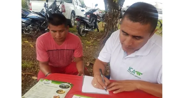 Comunidad de El Cedral, en Putumayo, se capacitó en sanidad pecuaria y vegetal