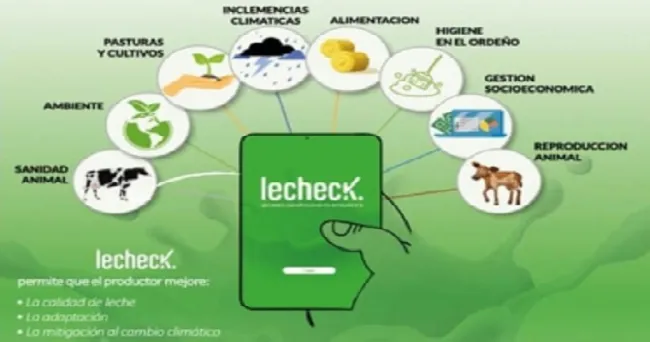 Lanzan app para mejorar la sostenibilidad de la producción lechera