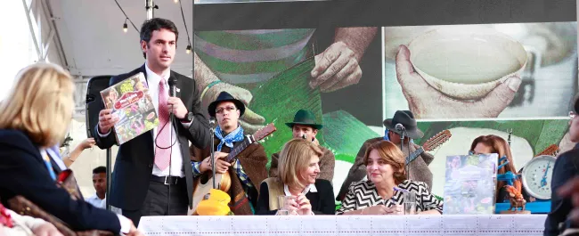 “El libro ‘Mercados vivos’ es una invitación a que los colombianos consumamos lo que sembramos en el país": Viceministro de Asuntos Agropecuarios - 15 de Diciembre de 2015