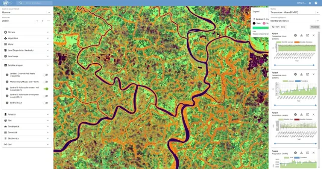 El portal de seguimiento ambiental y climático de la FAO “Earth Map” recibe el premio de Google a la repercusión