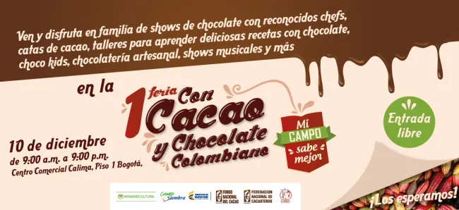 Todo listo para la primera feria con cacao y chocolate colombiano - 07 de noviembre de 2016