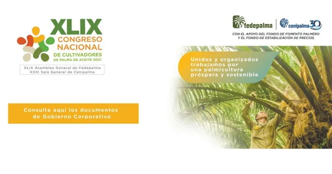 XLIX Congreso Nacional de Cultivadores de Palma de Aceite 2021