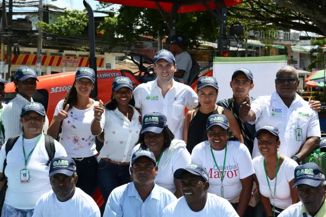 Agencia de Desarrollo Rural cumplió sus compromisos con agricultores de Tumaco