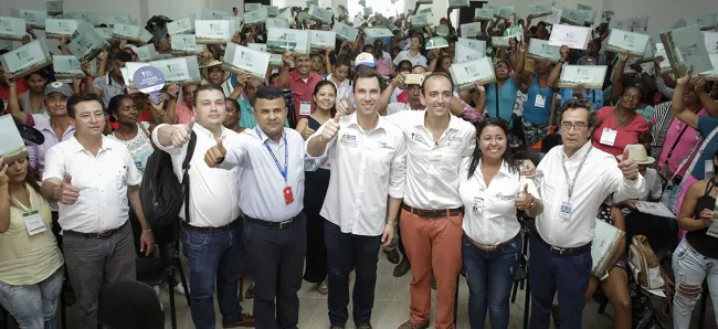 Avanza plan de formalización de la propiedad para dar seguridad jurídica sobre sus predios a miles de colombianos - 24 de noviembre de 2016