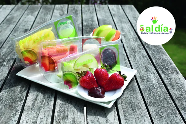 SNACKS DE FRUTAS Y VERDURAS