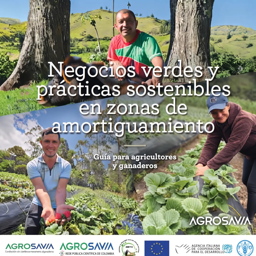 Negocios verdes y prácticas sostenibles en zonas de amortiguamiento: guía para agricultores y ganaderos